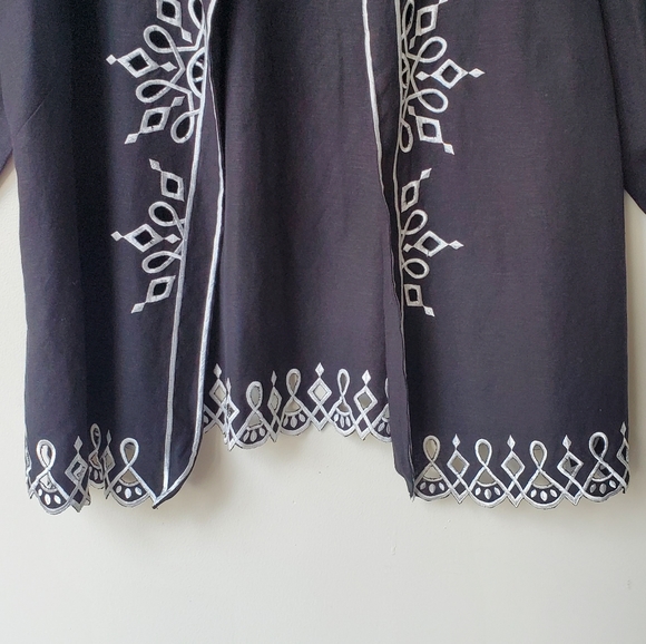 Bob Mackie Open Front Jacket - Picture 4 of 12